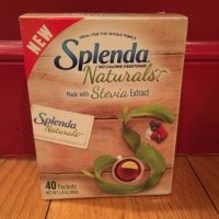 Gluten-free no calorie sweetner from Splenda Naturals